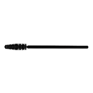 disposable wand for applying mascara or eyebrow products