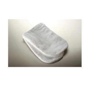 Reusable cloth mittens for manicure treatments