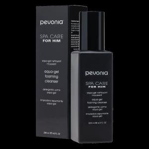 8025-11 200ml Spa Care For Him Aqua Gel Foaming Cleanser with Box Pevonia